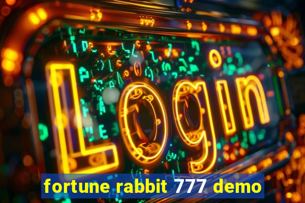 fortune rabbit 777 demo