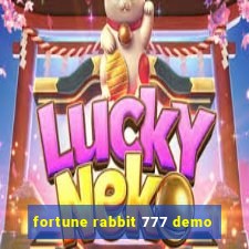 fortune rabbit 777 demo