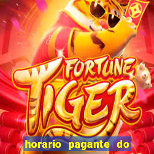 horario pagante do coelho fortune