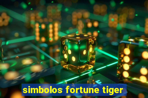 simbolos fortune tiger