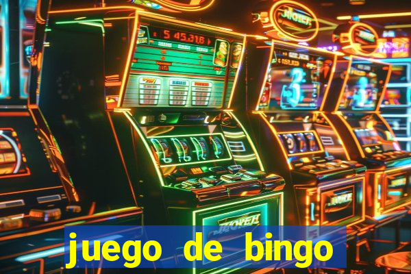 juego de bingo para ganar dinero