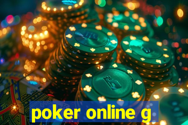 poker online g