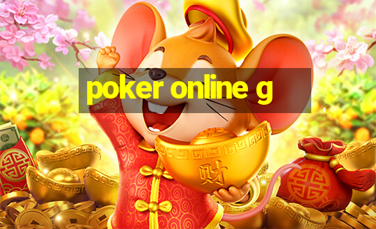 poker online g