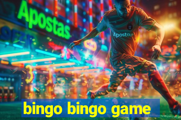 bingo bingo game