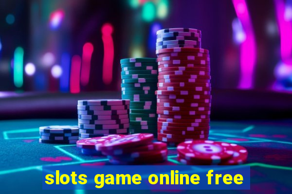 slots game online free