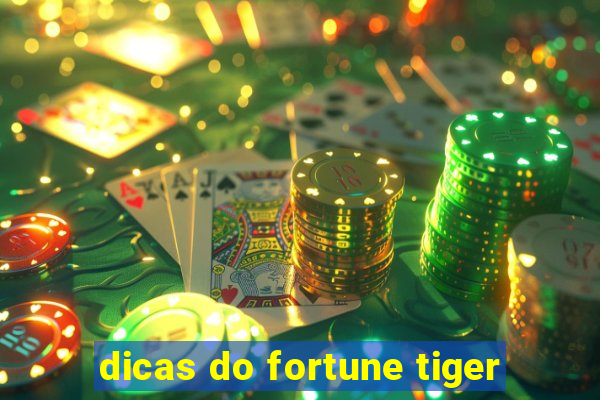 dicas do fortune tiger