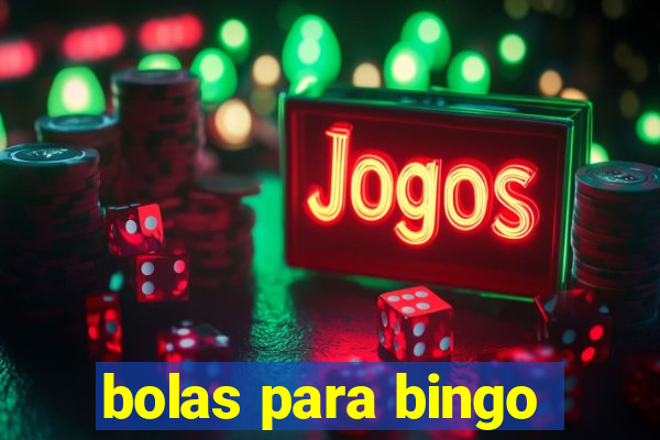 bolas para bingo