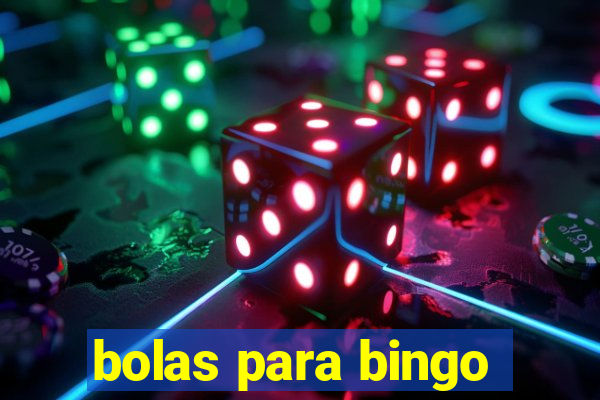 bolas para bingo