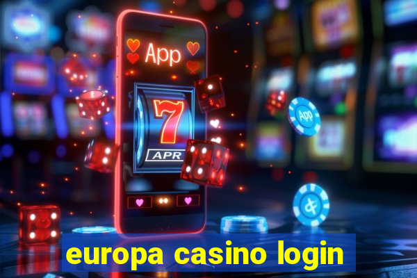 europa casino login