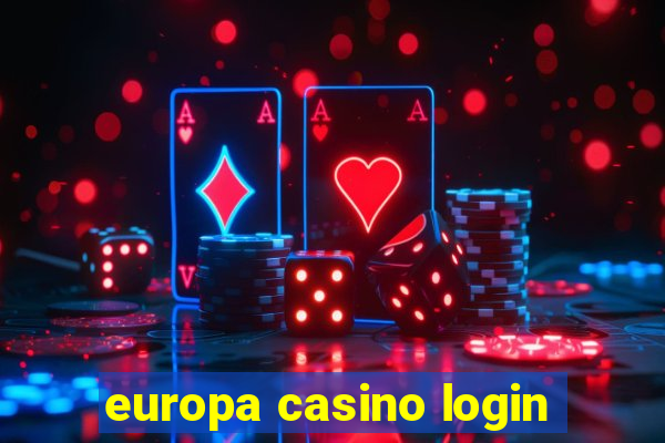 europa casino login