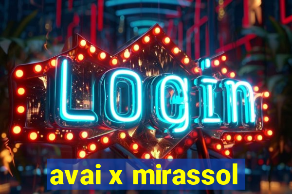 avai x mirassol