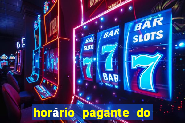 horário pagante do fortune tiger hoje