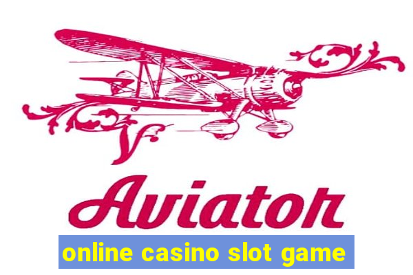 online casino slot game