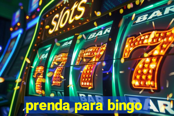 prenda para bingo