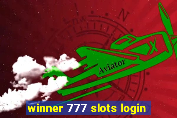 winner 777 slots login