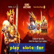 play slots for money online