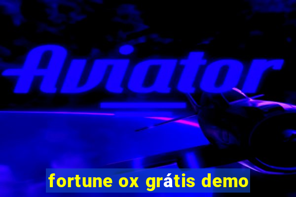 fortune ox grátis demo