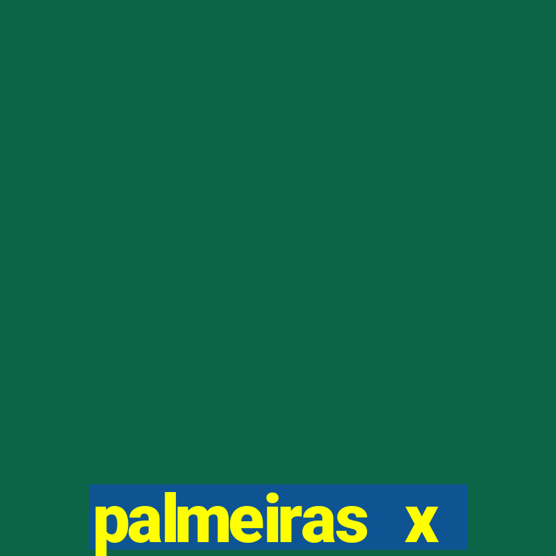 palmeiras x flamengo onde assitir