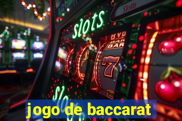 jogo de baccarat