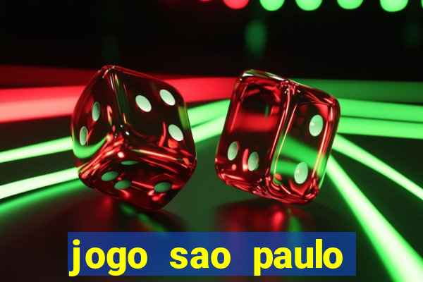 jogo sao paulo hoje palpite