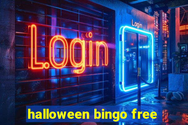 halloween bingo free