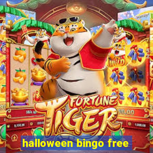 halloween bingo free