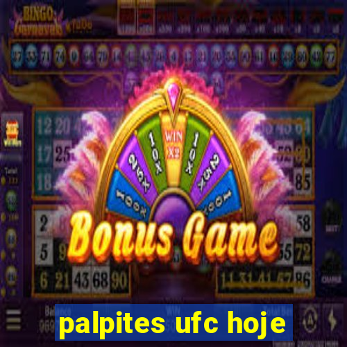 palpites ufc hoje