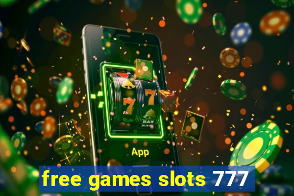 free games slots 777