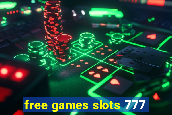 free games slots 777