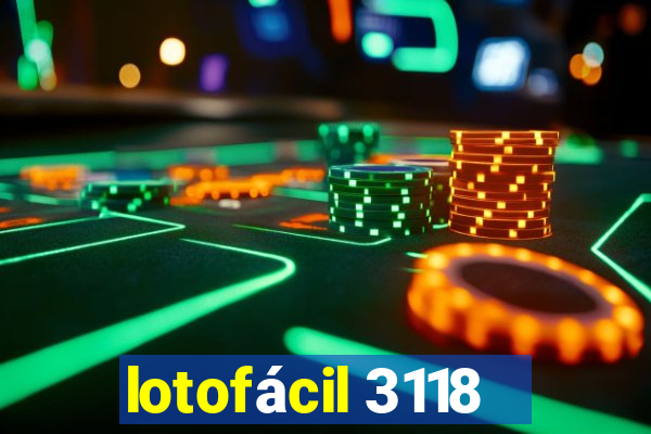 lotofácil 3118