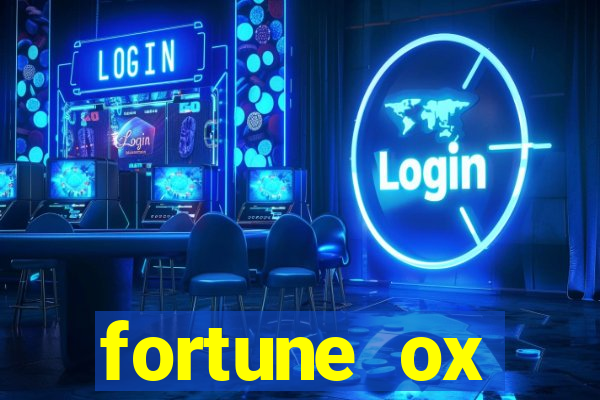 fortune ox plataforma nova