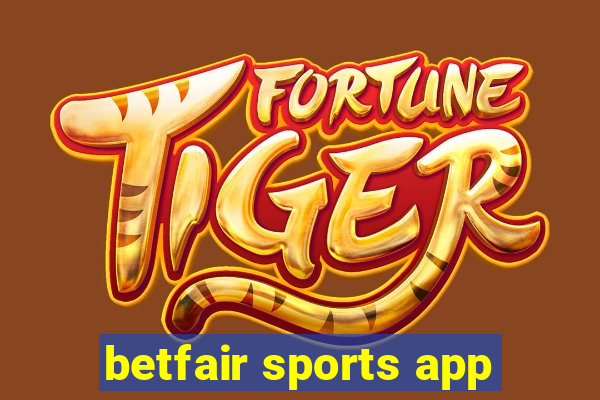 betfair sports app