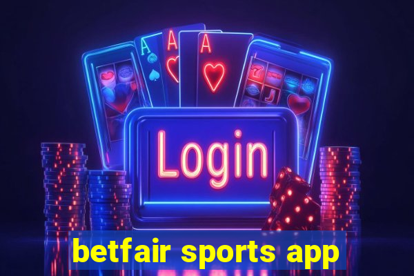 betfair sports app