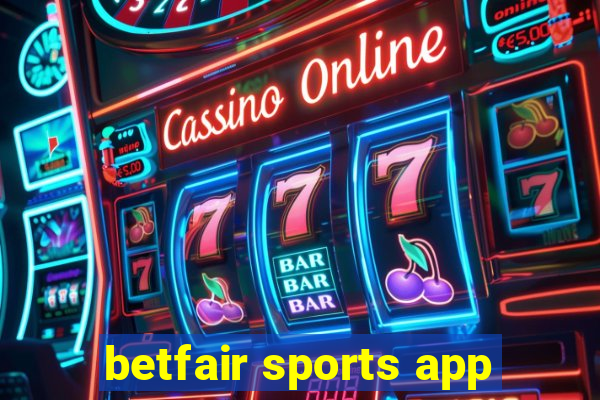 betfair sports app