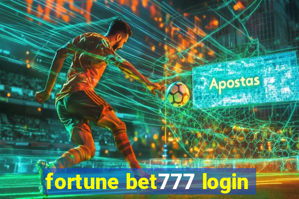 fortune bet777 login