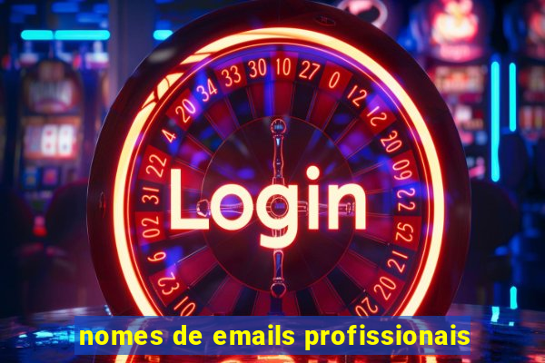 nomes de emails profissionais