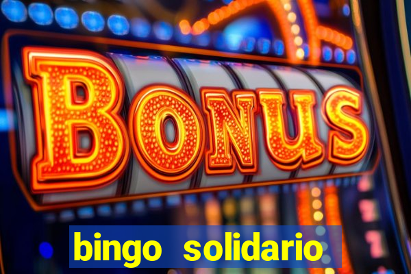 bingo solidario como organizar