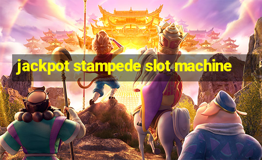 jackpot stampede slot machine