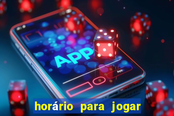 horário para jogar fortune rabbit