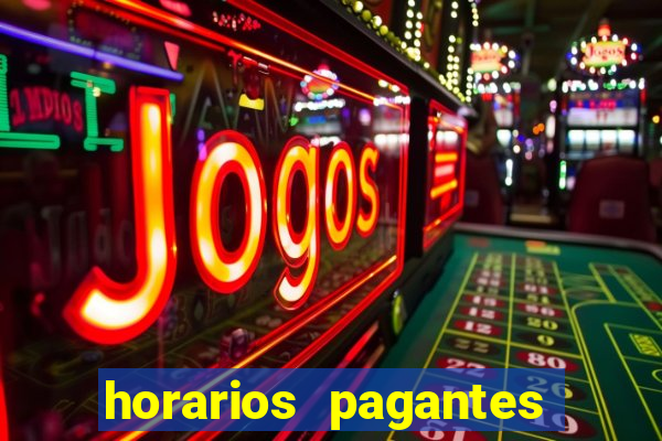 horarios pagantes fortune tiger noite