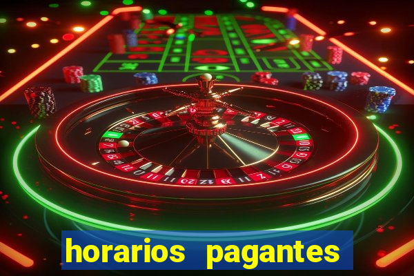 horarios pagantes fortune tiger noite