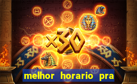 melhor horario pra jogar fortune rabbit