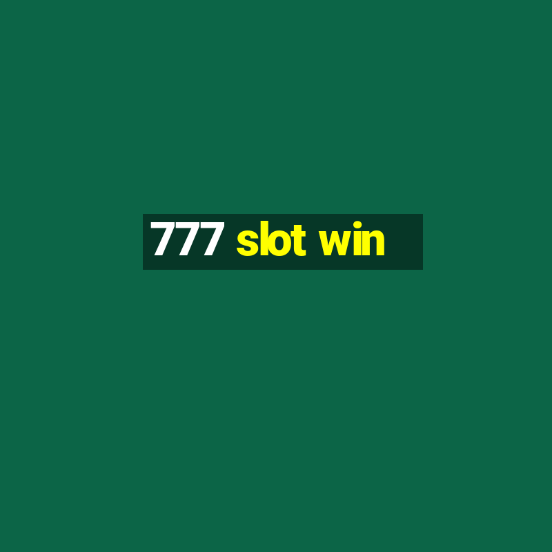 777 slot win