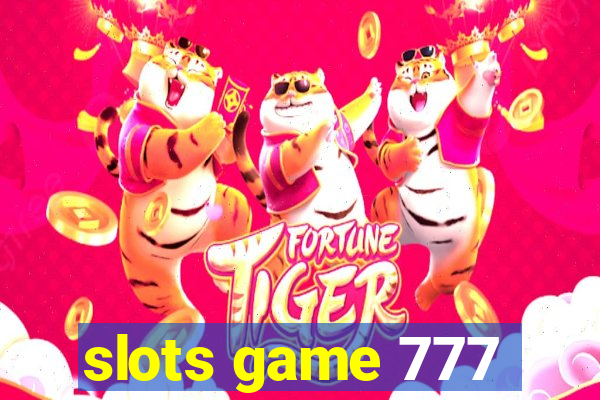 slots game 777