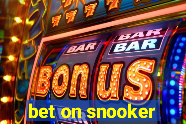 bet on snooker