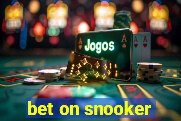 bet on snooker