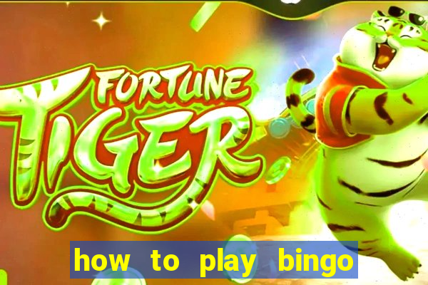 how to play bingo with playing cards