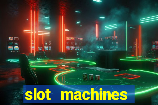 slot machines online gambling