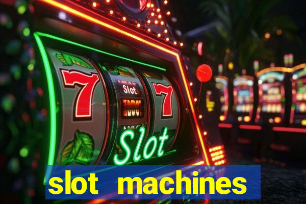 slot machines online gambling