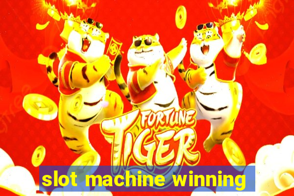 slot machine winning